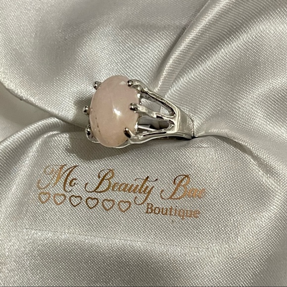 Rose Quartz Ring - Picture 2 of 5